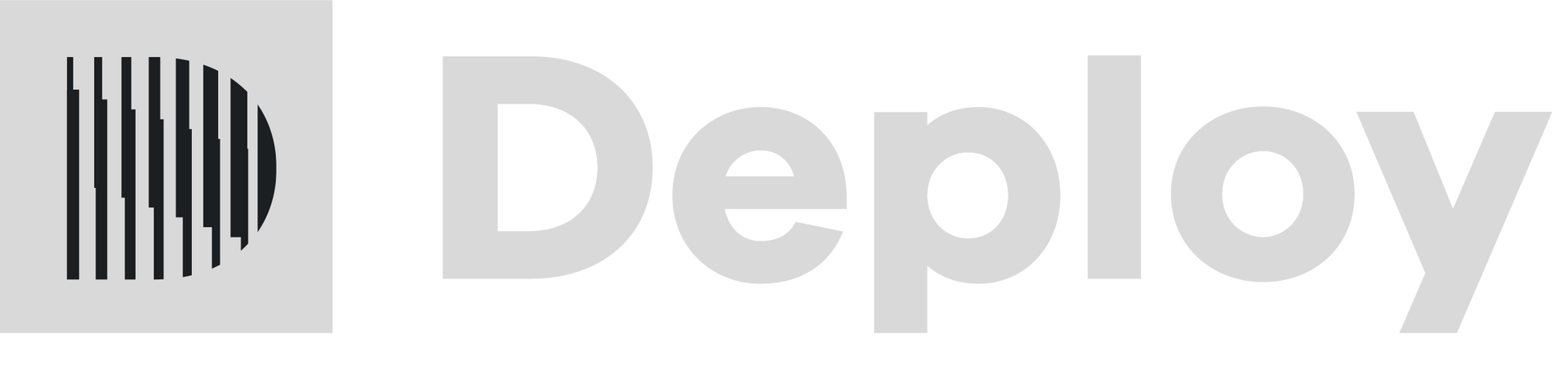 Logo with a stylized 