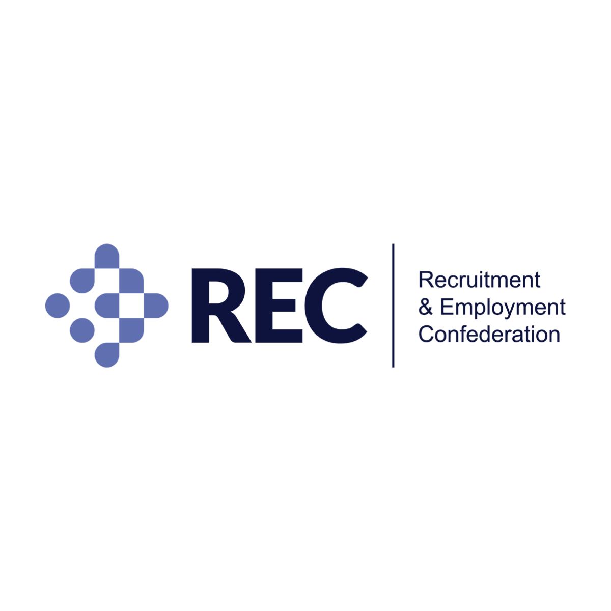 REC logo in blue with “Recruitment & Employment Confederation” text on white background | Deploy Recruitment Group