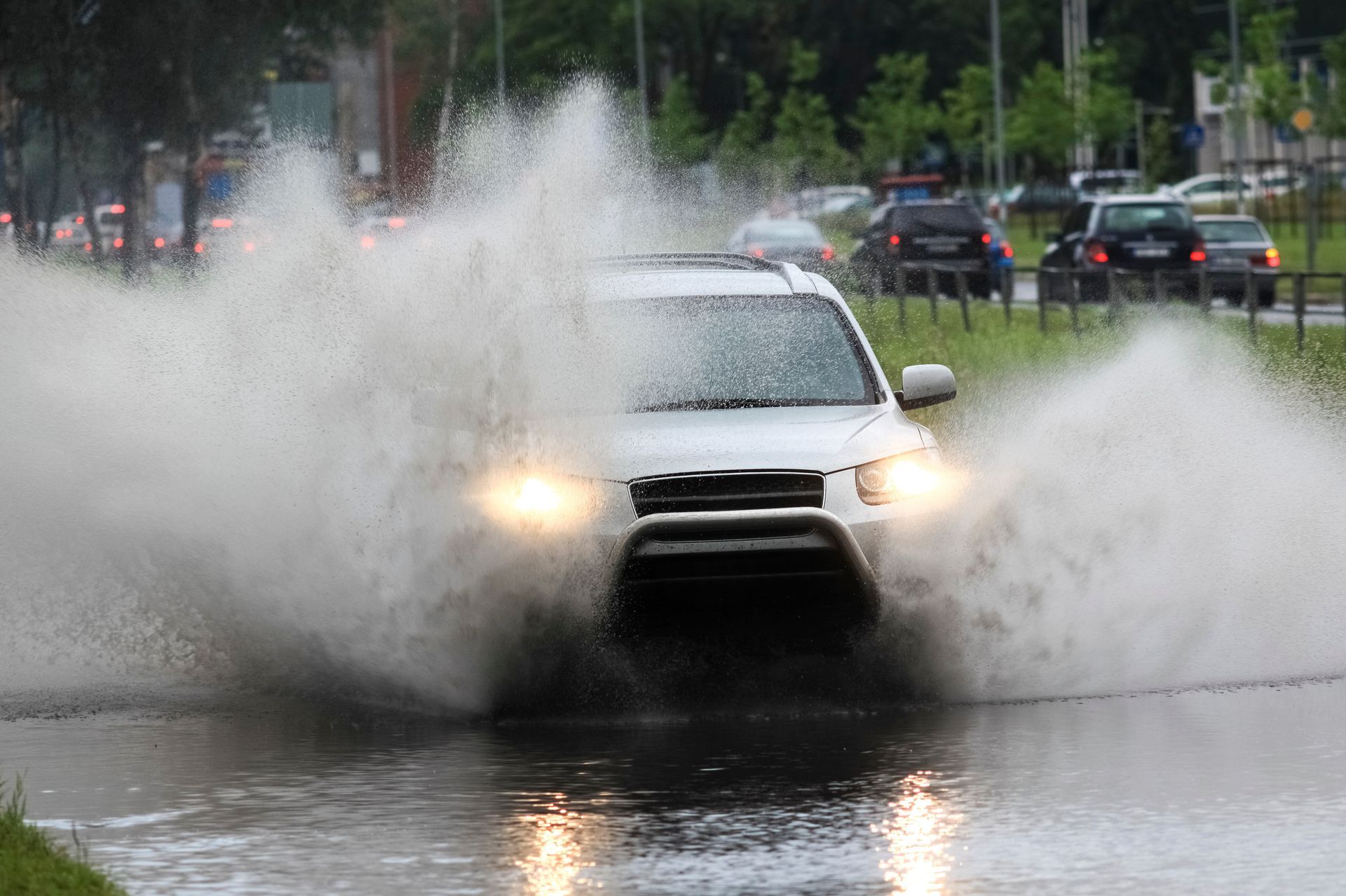 Hydroplaning 101: The Importance of Tire Tread Depth | America’s Service Station Alpharetta, GA