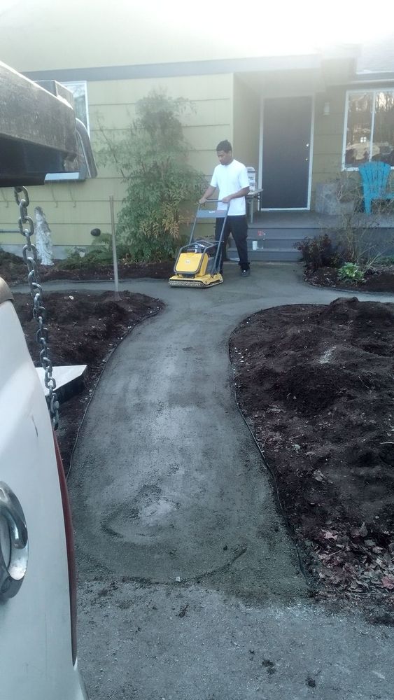 Greenwood front walkway
