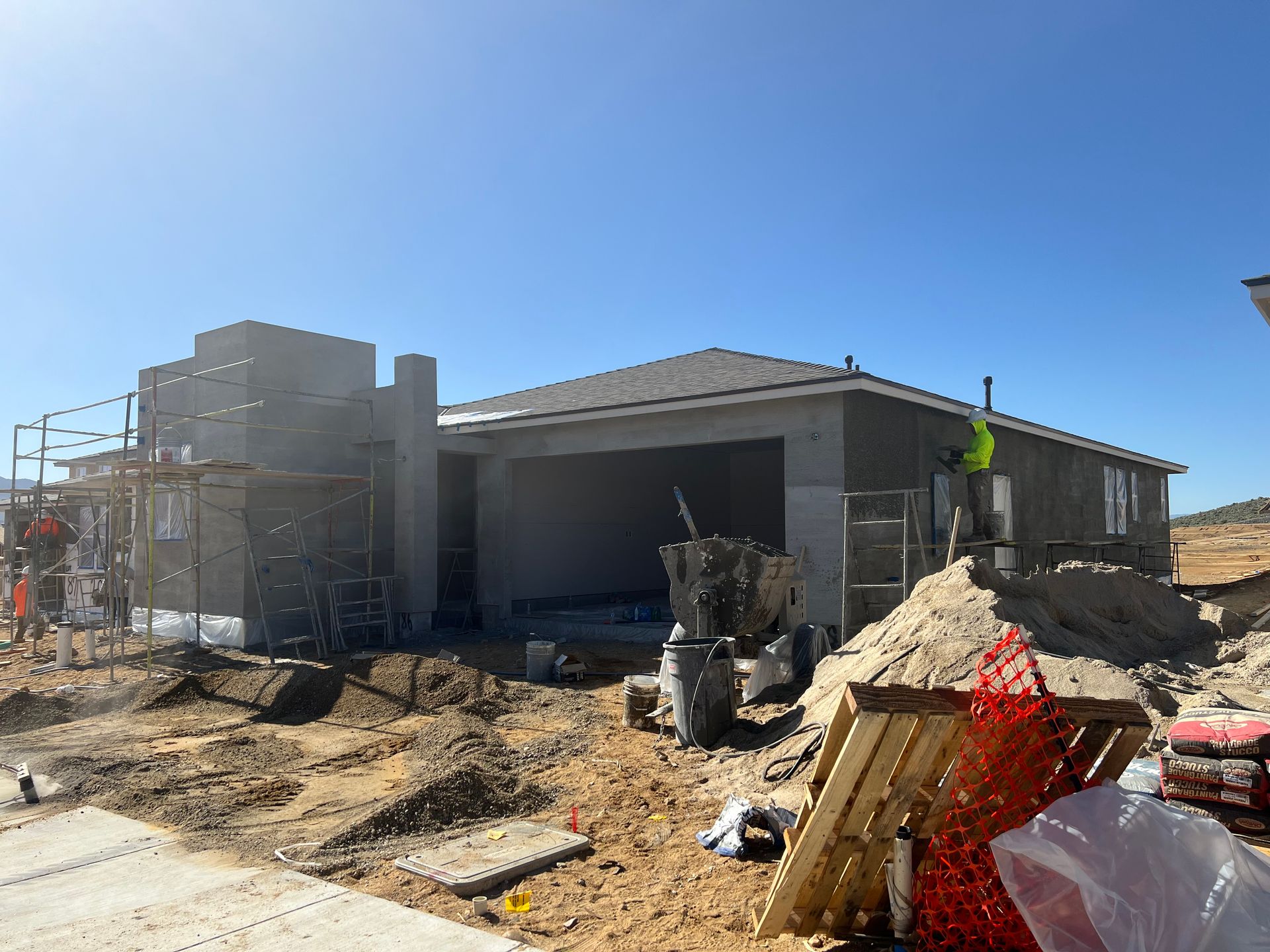New Stucco Installation Near Reno, NV | New Generation Construction ...