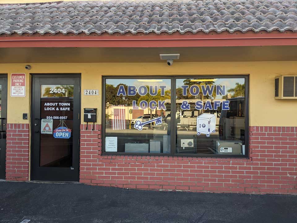Showroom Wilton Manors, FL About Town Lock & Safe Co