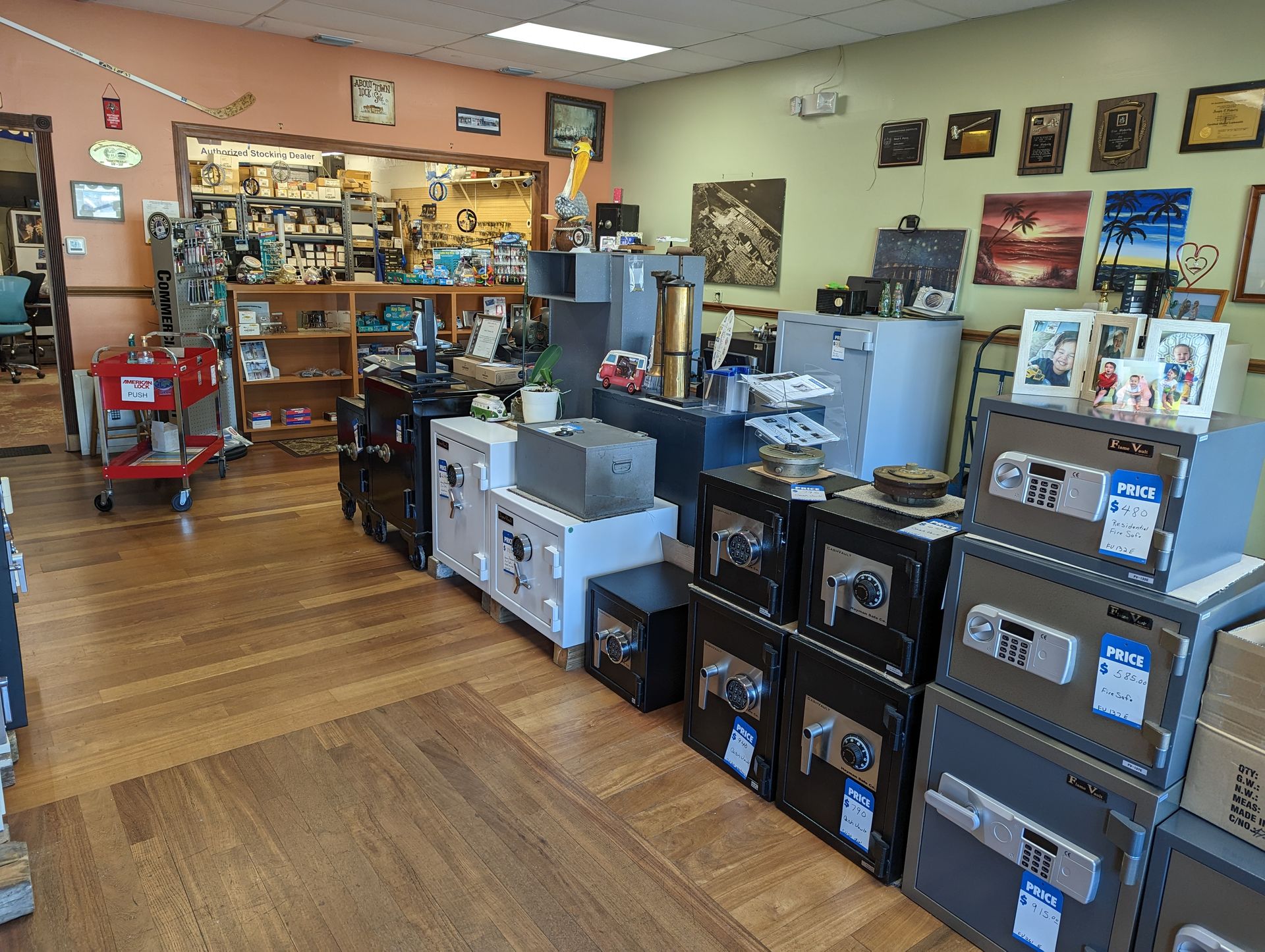 Showroom Wilton Manors, FL About Town Lock & Safe Co