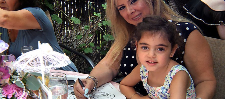 mom and daughter at bexx secret garden 
