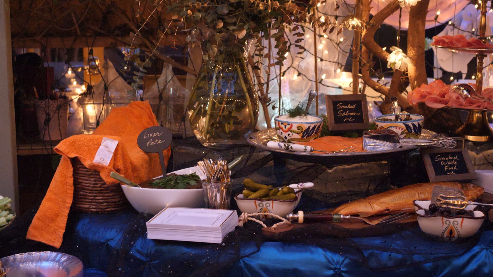 grazing table in bexx secret garden