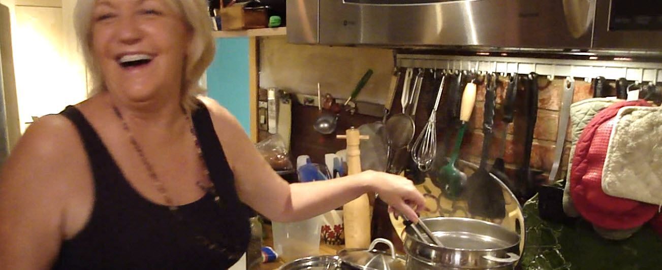 Bexx in the kitchen