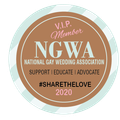 A v.i.p member of the ngwa national gay wedding association
