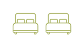 2 Beds icon