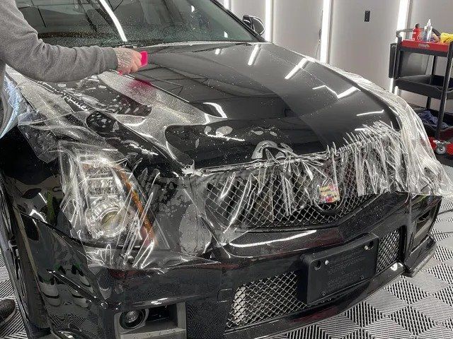 Tacoma Cadillac install Clear Bra