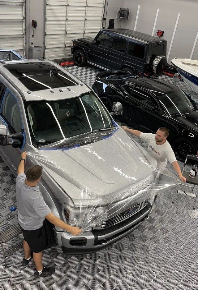 paint protection film install on ford f150