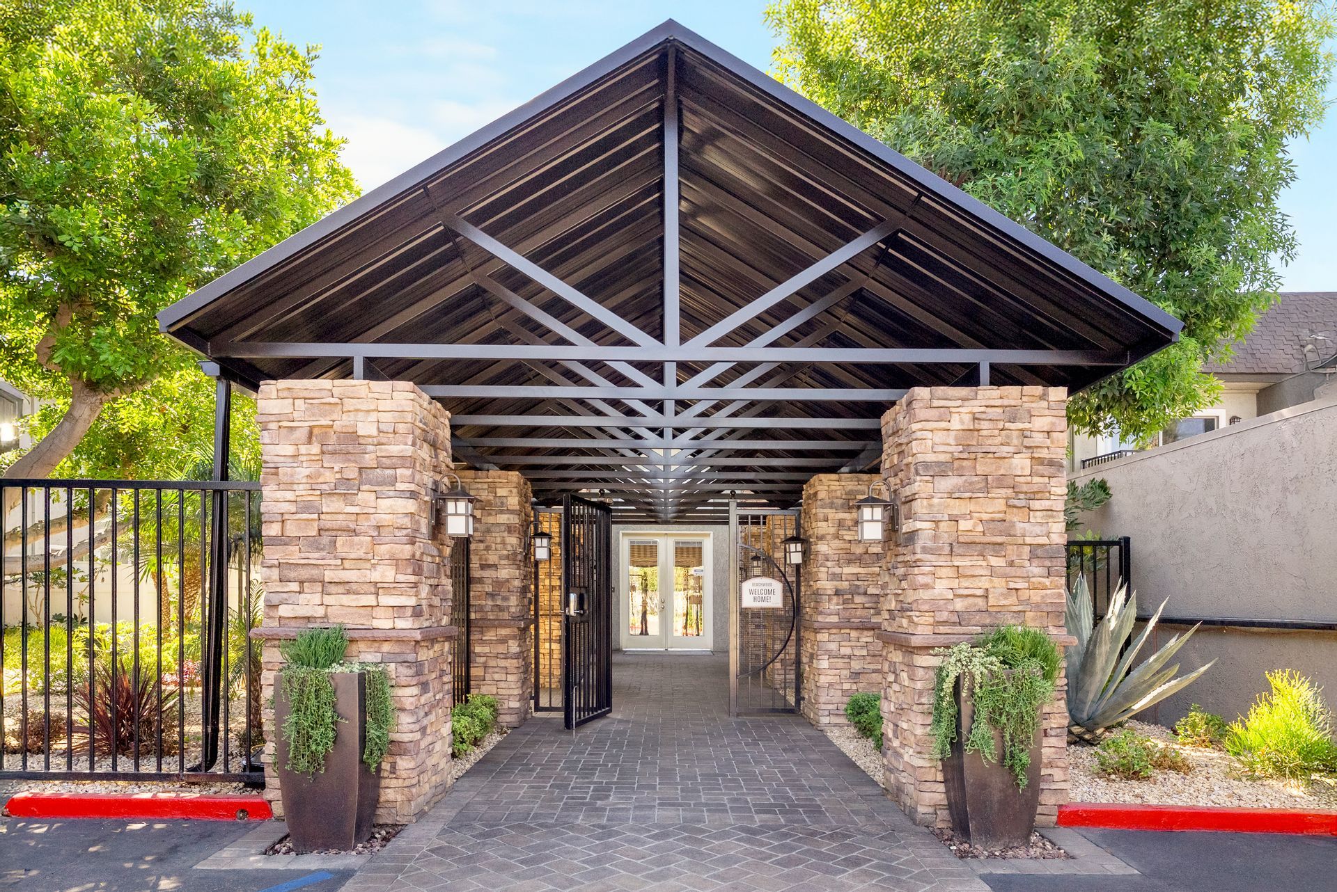 covered pathway