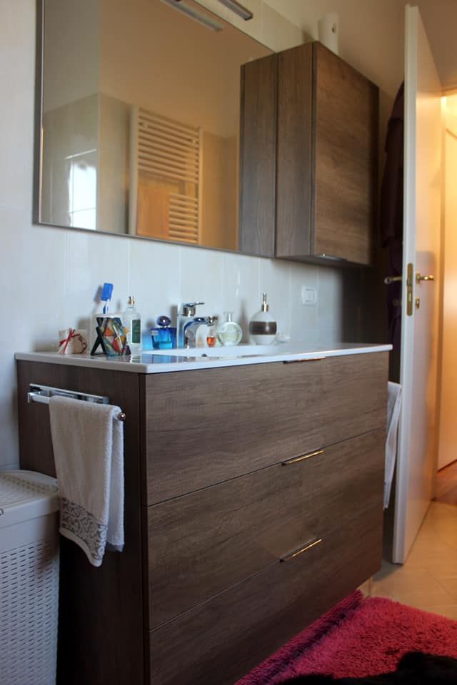 bagno effetto legno
