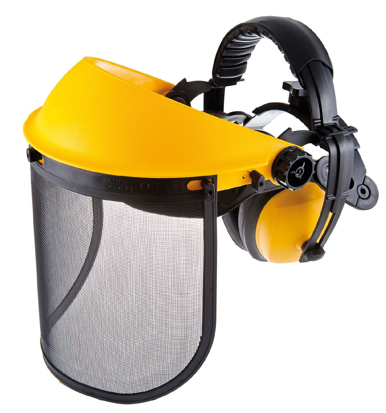 Gistuch Elmetto Di Sicurezza Con Visiera A Rete Intera Per Disboscamento E Abbattimento Protezione Forestale E Agricola 85116046 - Foto 5