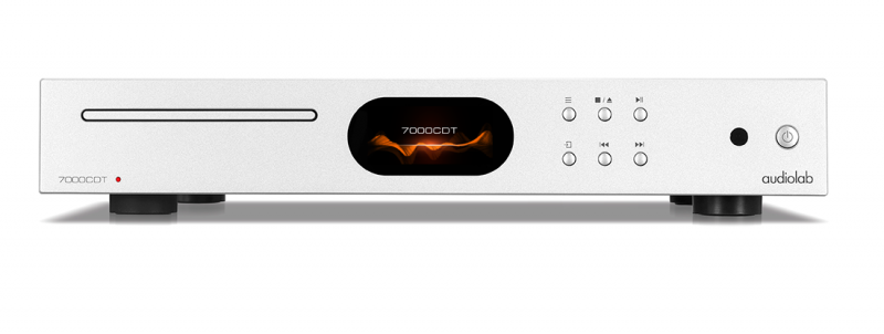 7000CDT - CD Transport in silver with playback from USB storage