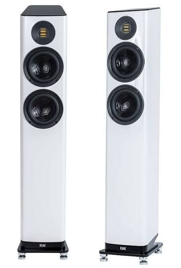 ELAC VELA VFS 407.2 gloss white speakers