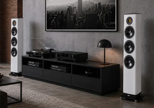 ELAC VFS409.2 White high Gloss speakers