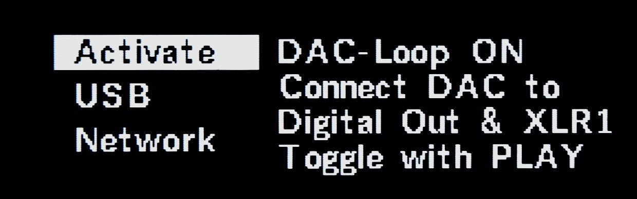 Hegel DAC-Loop