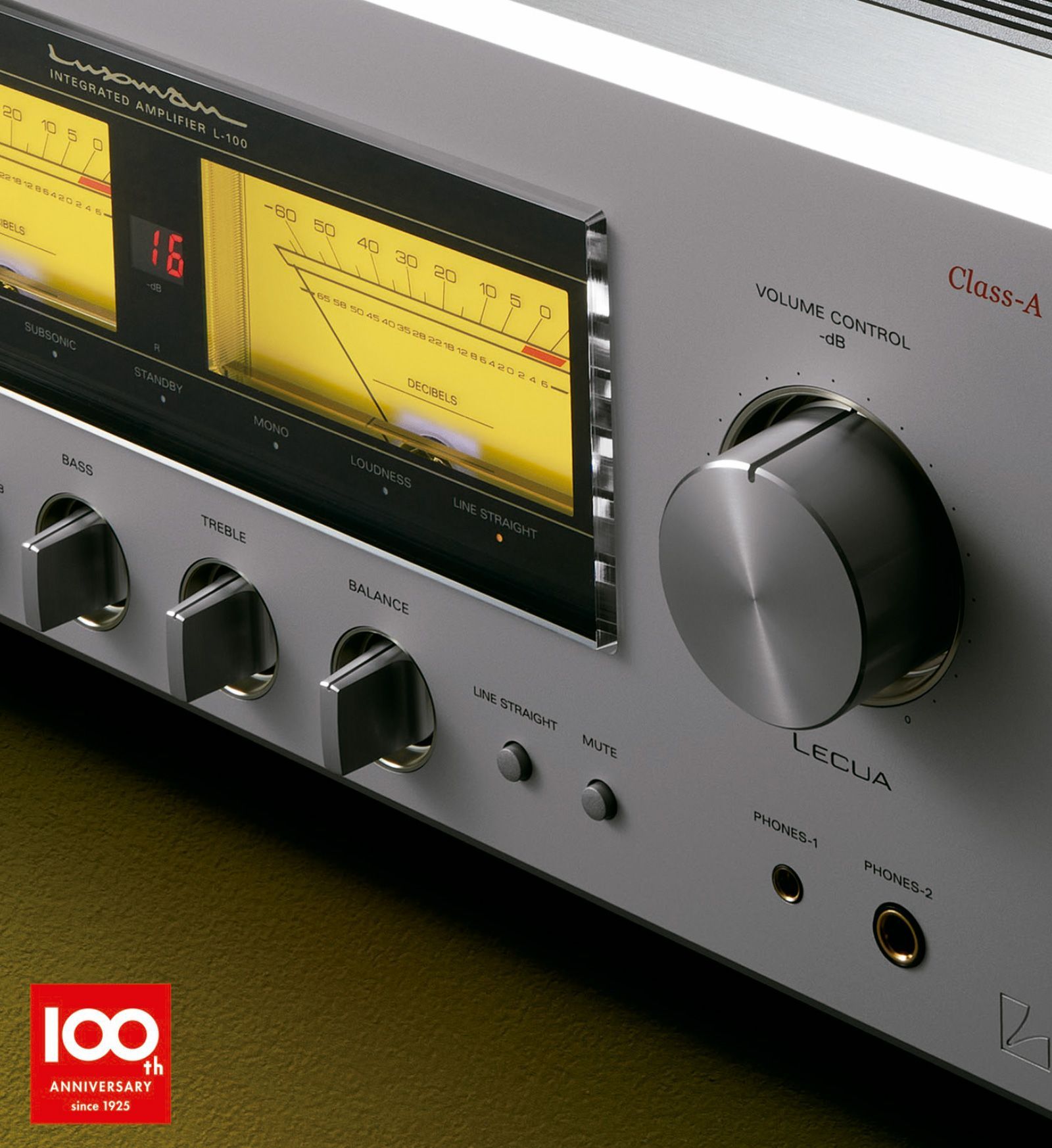 L-100 Flagship Integrated Class A amplifier