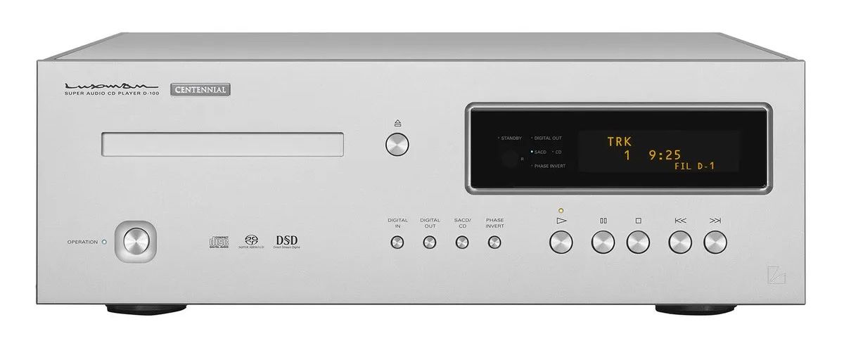 Luxman D100 Centennial CD player front