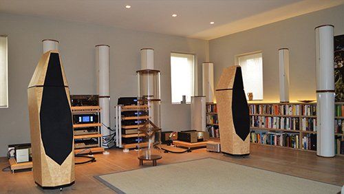 The Volcano acoustic room treatment