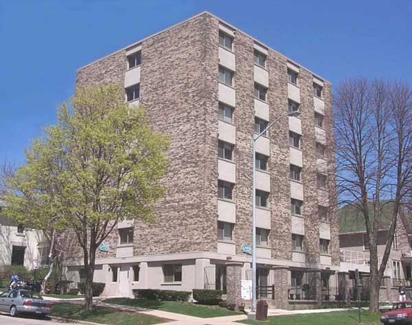 The Main apartment building