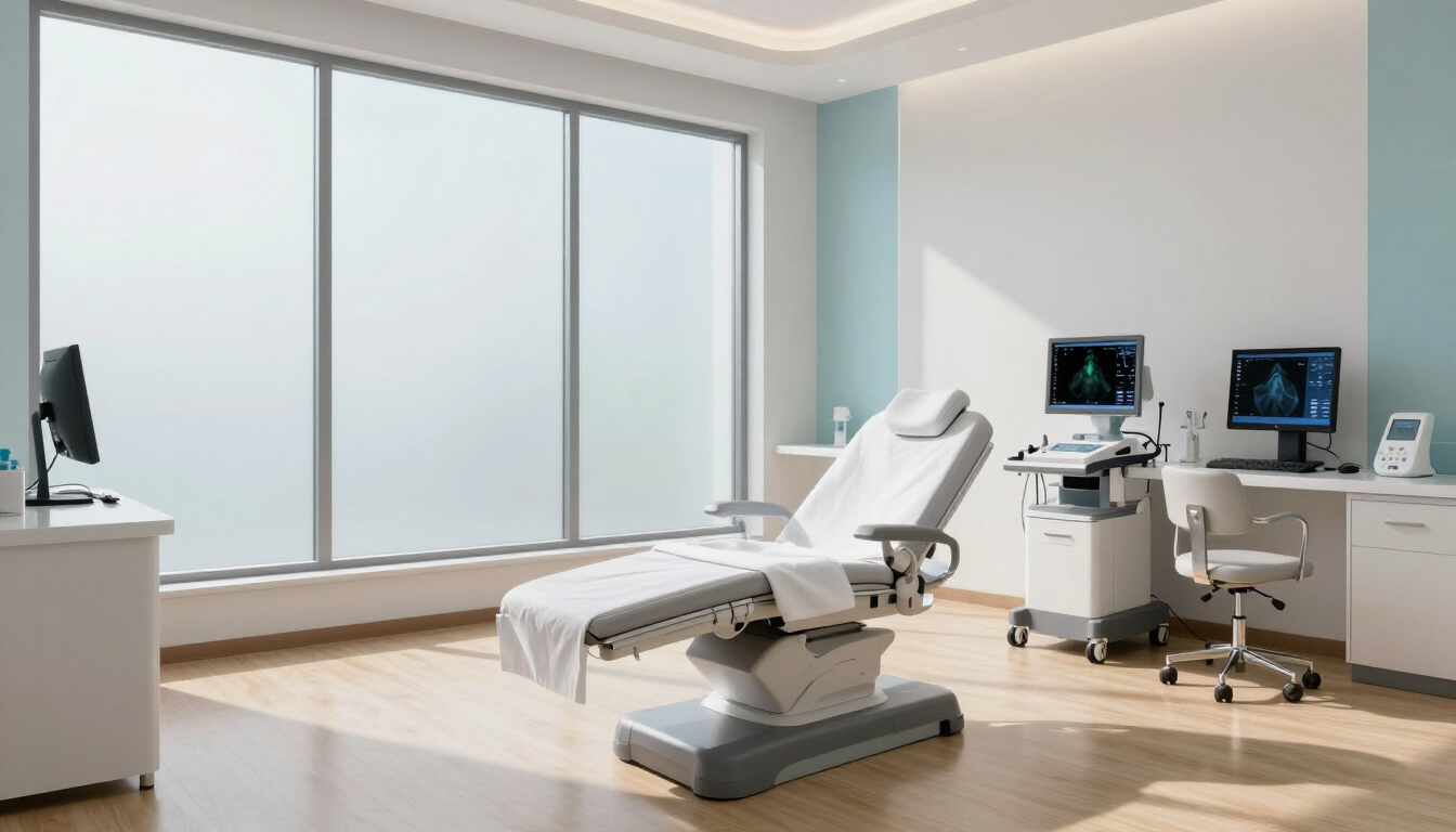 A private, professional thermography screening room at CT Thermography.