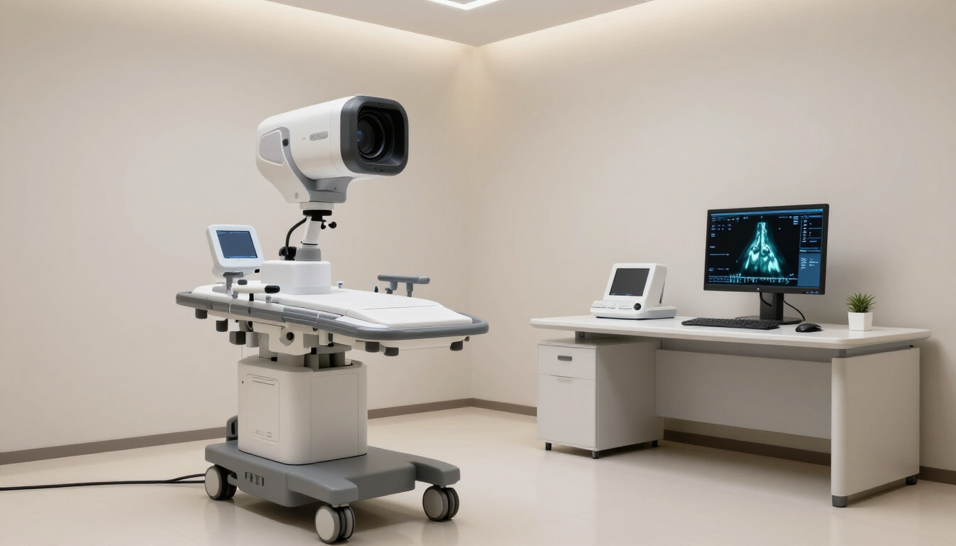 Professional medical thermography workspace