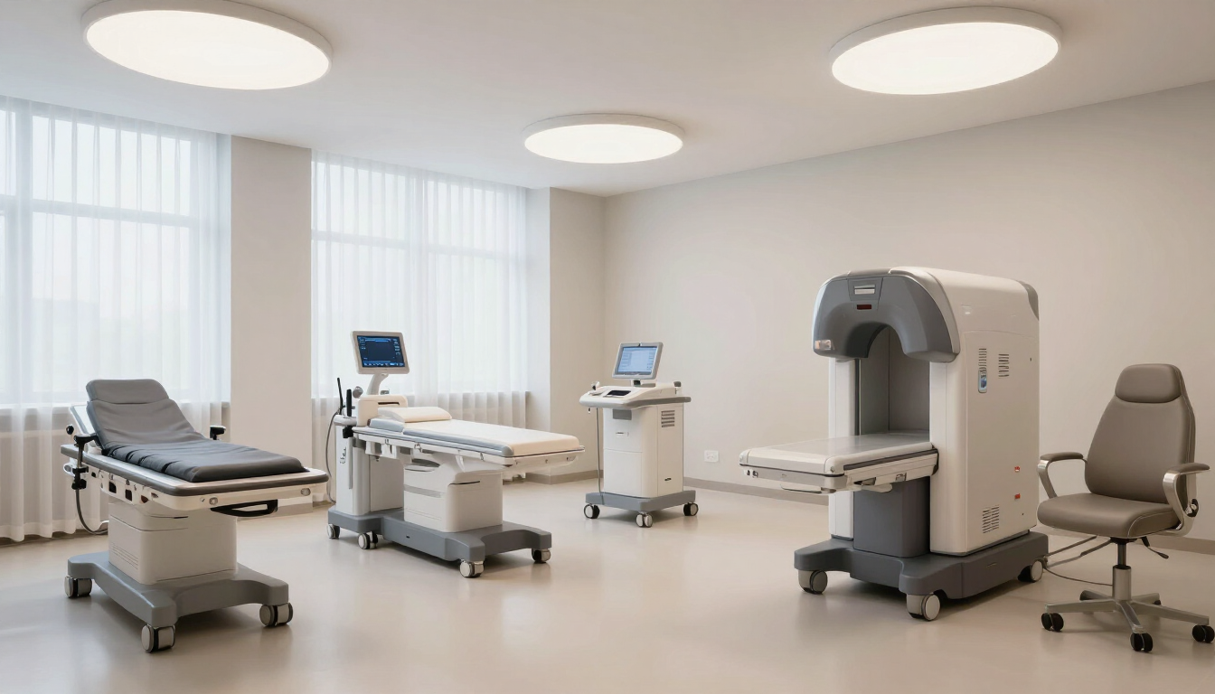 A clean and professional thermography imaging room at CT Thermography.