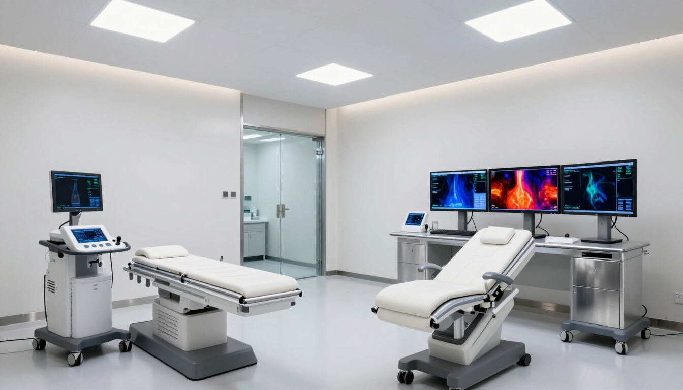 A private medical imaging room for thermography in Westport, CT.