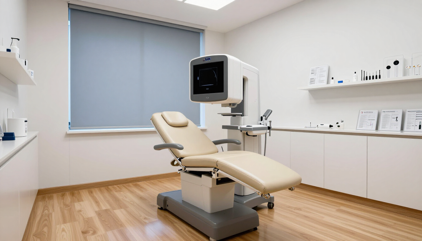 Modern clinical thermography room