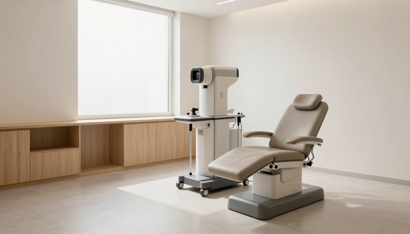 Comfortable thermography imaging space