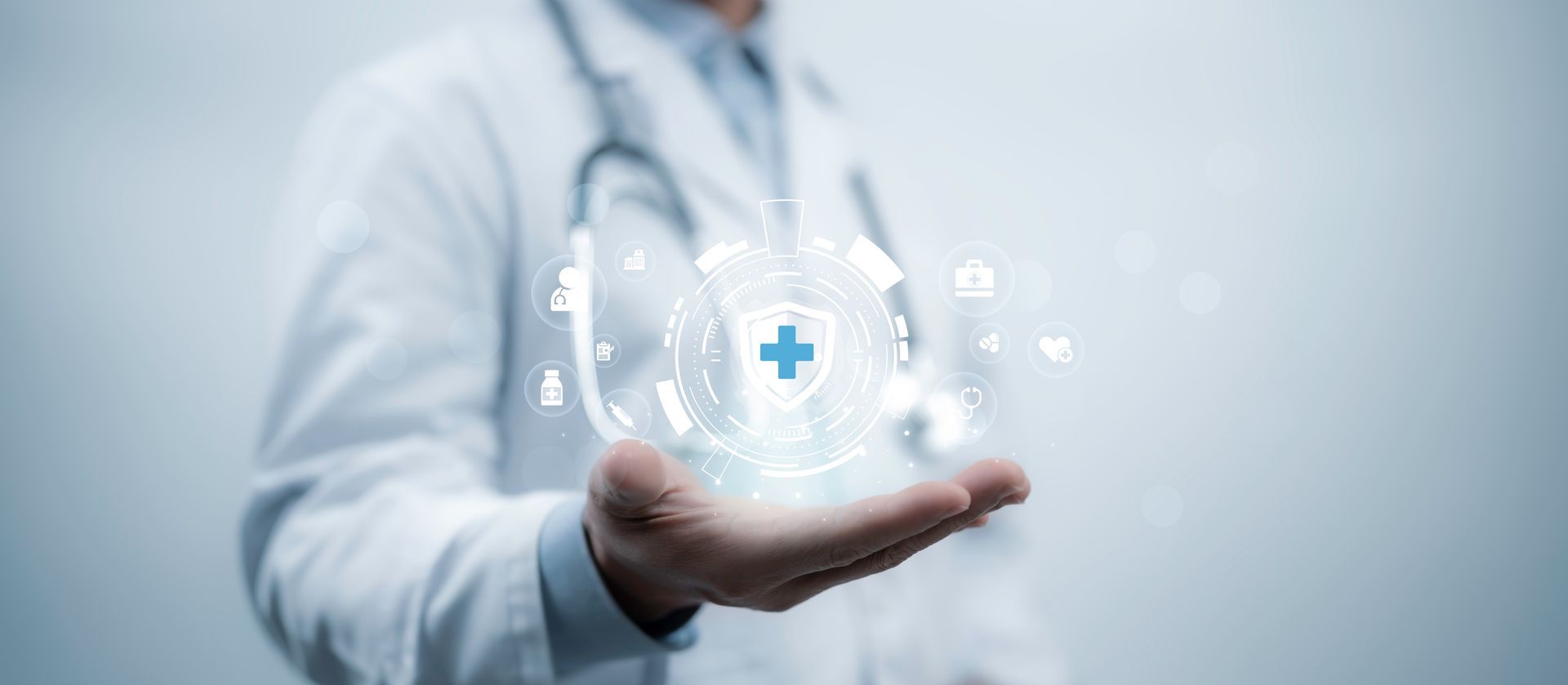 Professional medical office setting