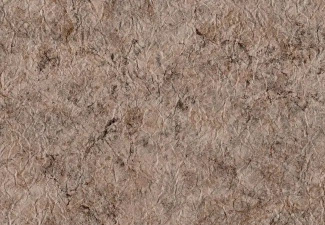 Un gros plan d'une membrane de pvc de couleur beige sahara