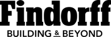 Findorff logo with the tagline “Building & Beyond” in black text