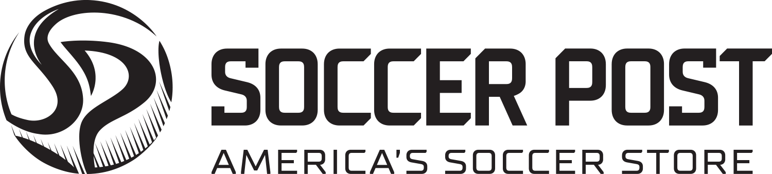 Soccer Post logo with black soccer ball icon and bold text, America’s Soccer Store under it