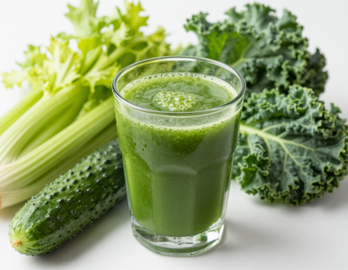 Jugo detox para limpieza