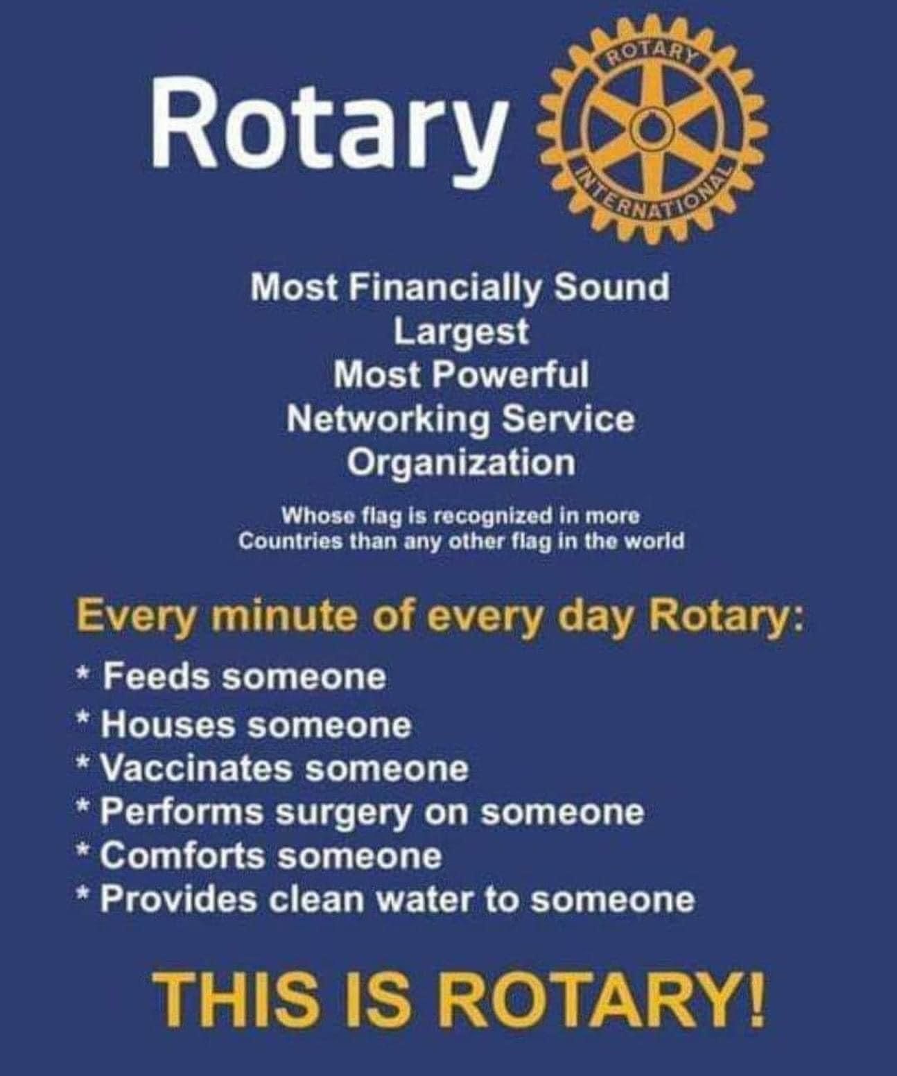 A poster that says 