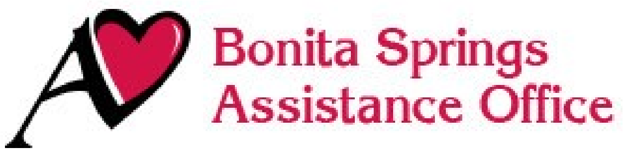 A logo for the bonita springs assistance office