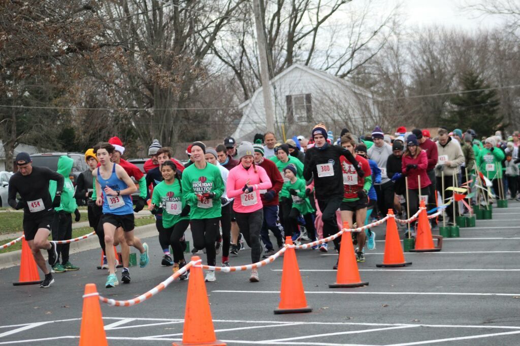 Holiday Hilltop 5K and 1/2 Mile fun run