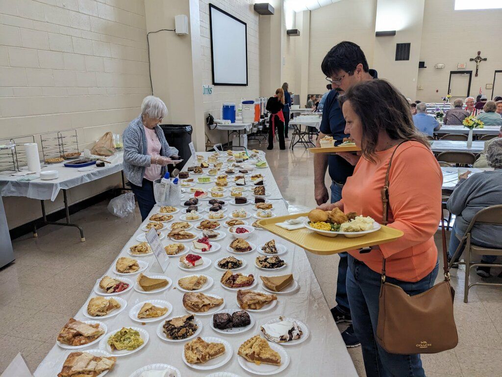 Chicken Dinner Dessert Table