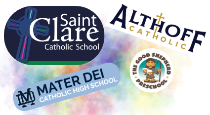 Saint Clare Catholic School flier