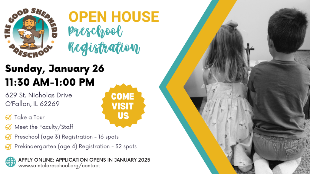 Good Shepard preschool flier