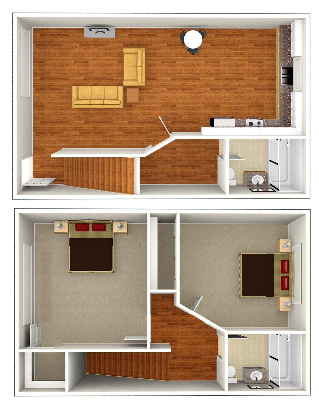 2 Bed | 2 Bath