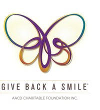 The logo for the live back a smile charity foundation inc.