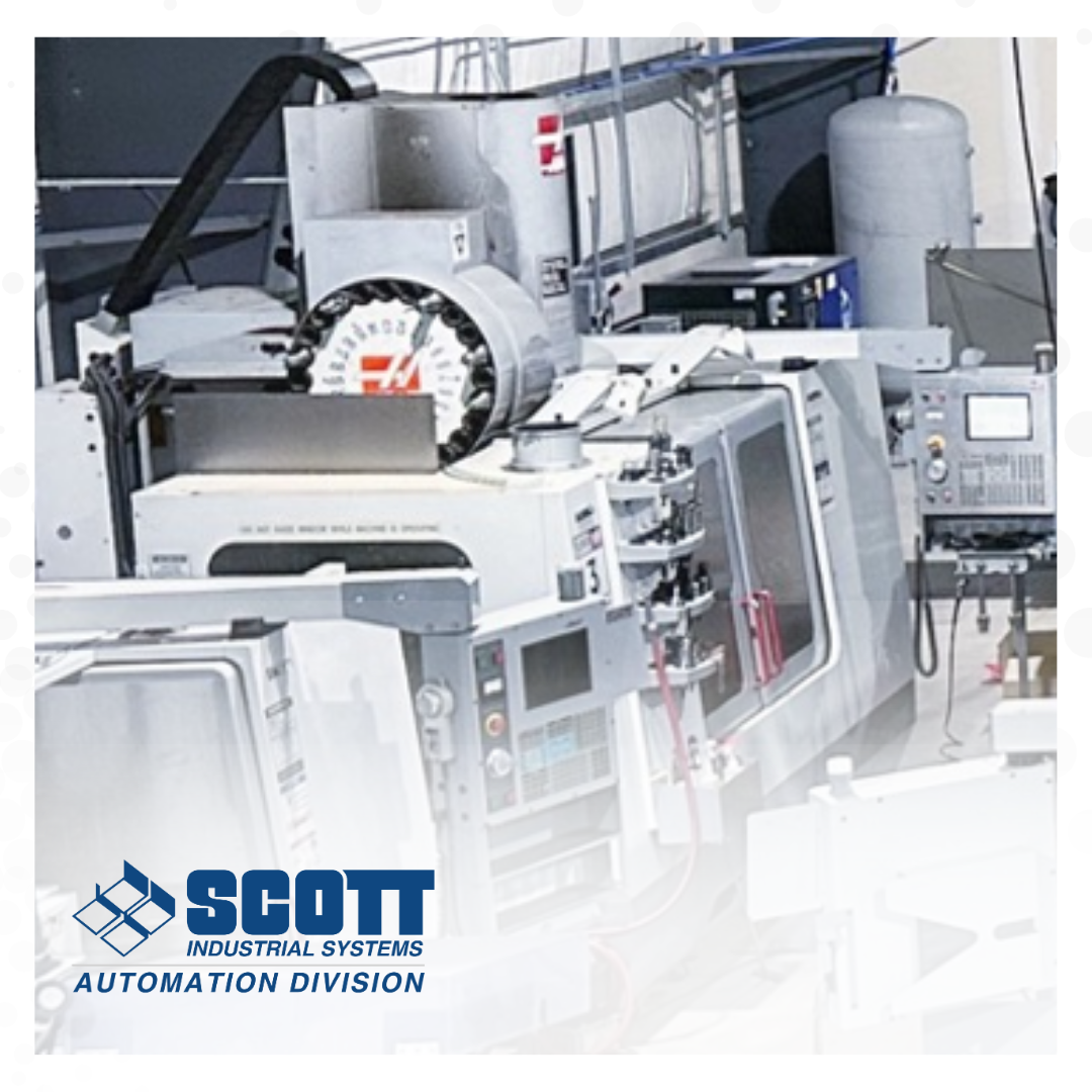 An advertisement for scott industrial systems automation division