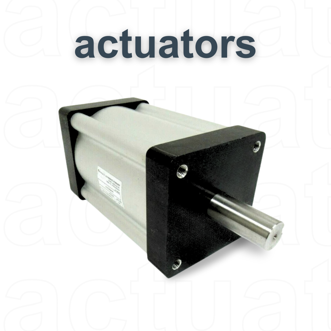 A picture of an actuator on a white background