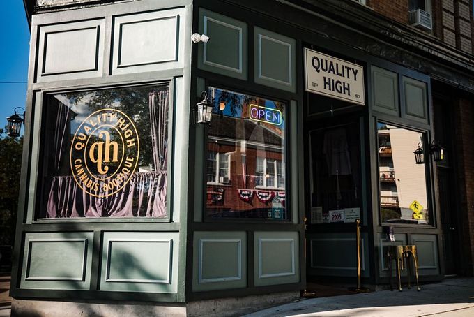 Sleepy Hollow dispensary exterior on Beekman Avenue near Tarrytown.