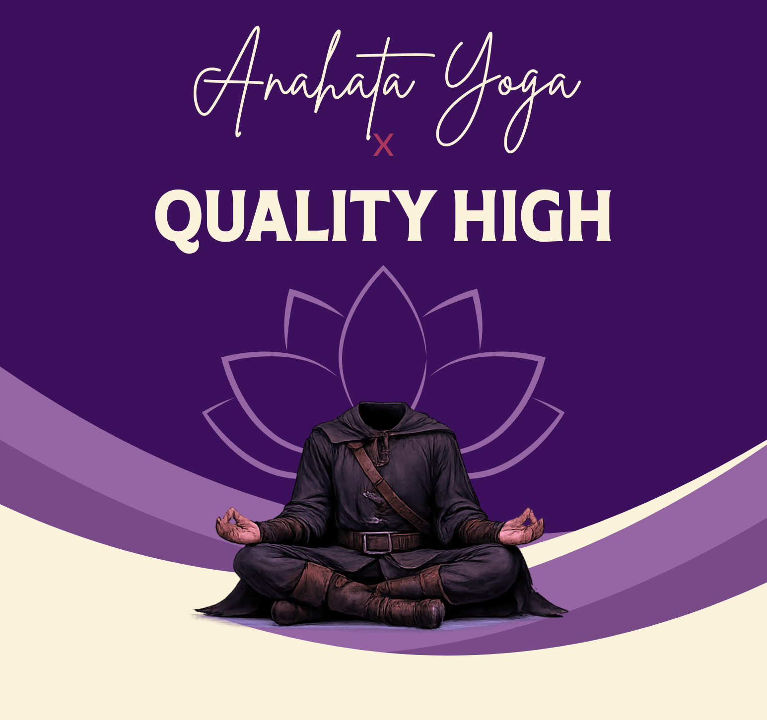quality high and anahata yoga flyer