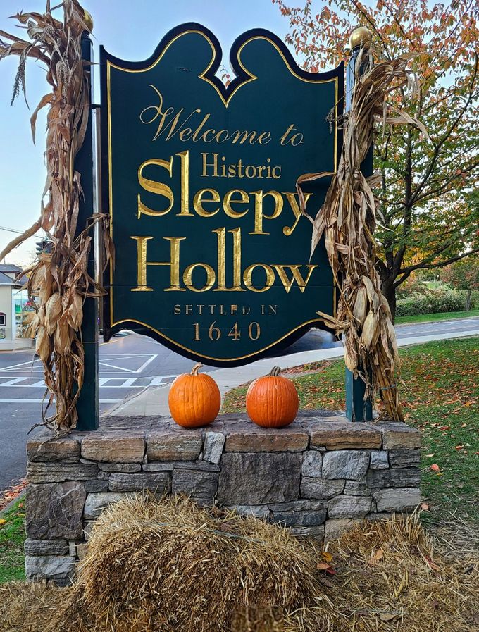 Sign for Sleepy Hollow recreational dispensary near Tarrytown