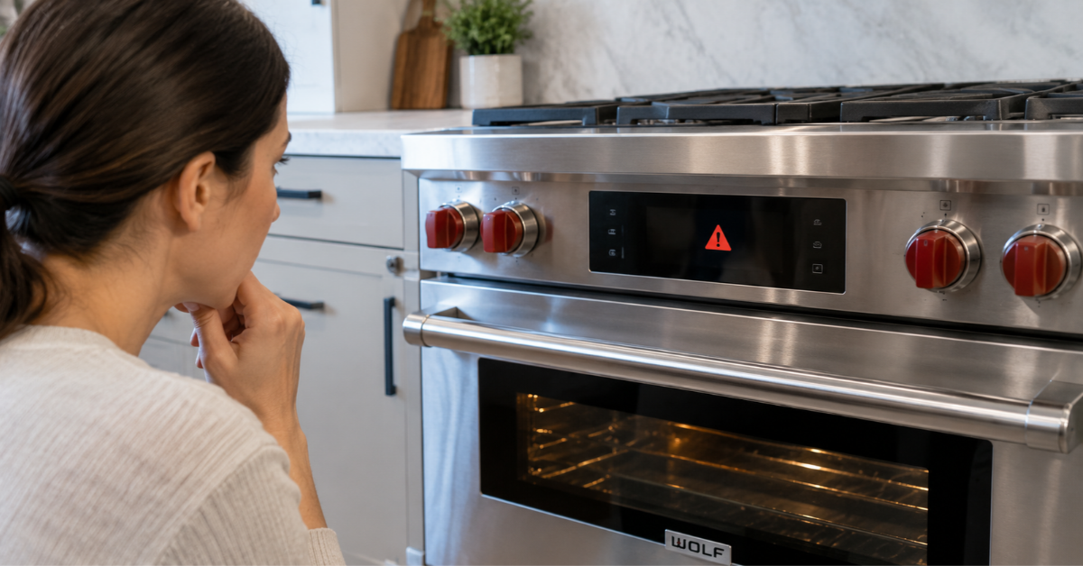 Wolf Oven Error Codes | What They Mean